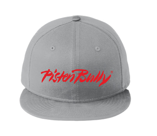 Gray Flat Brim Hat