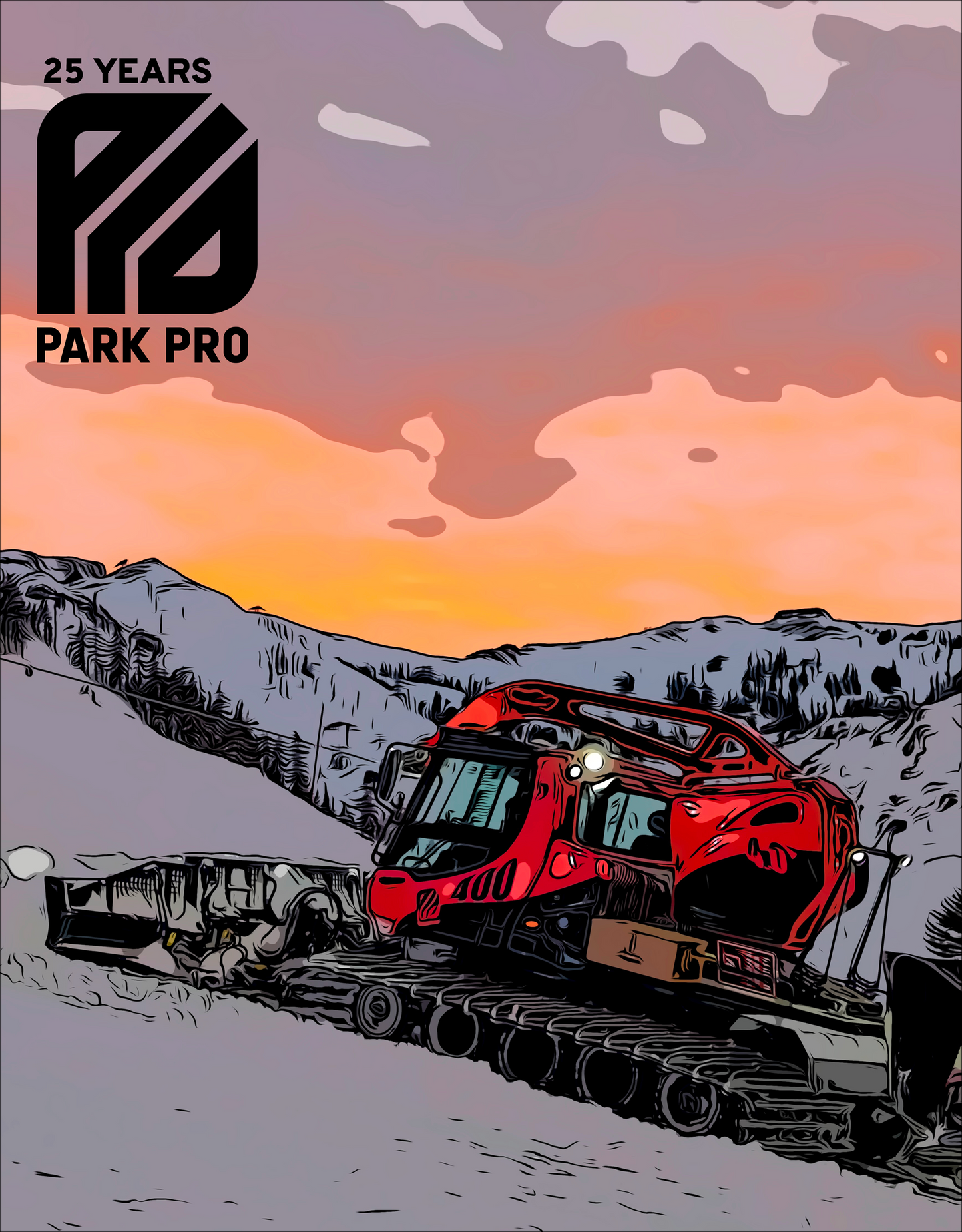 Limited Editon ParkPro 25th Anniversary Print