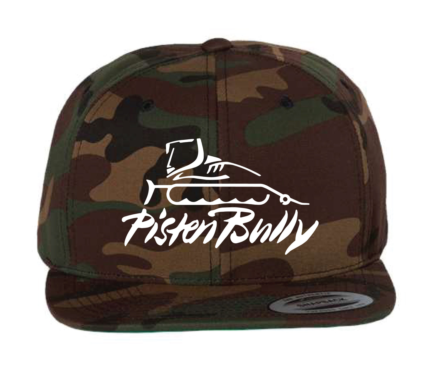Flat Brim Camo Hat