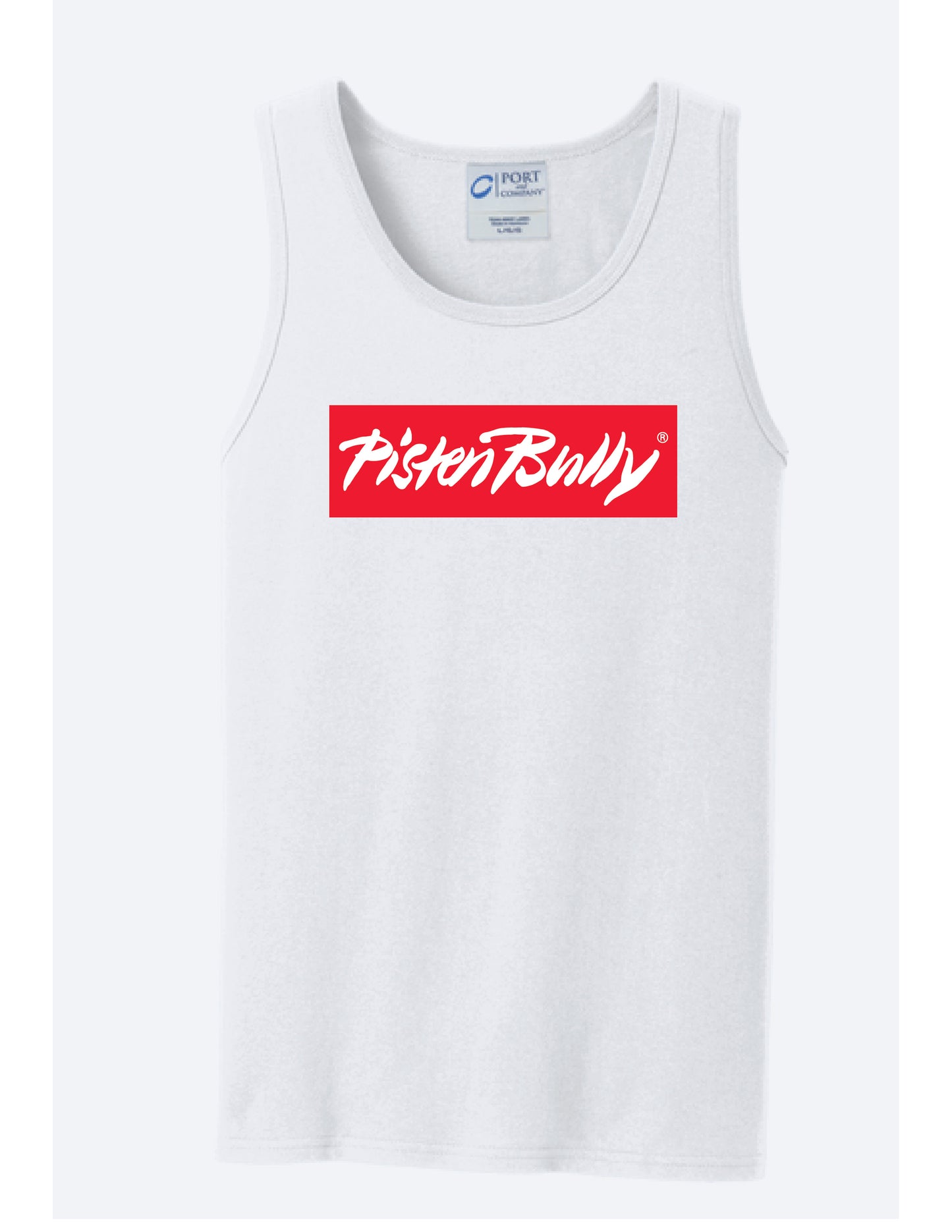 Mens White PistenBully Tank