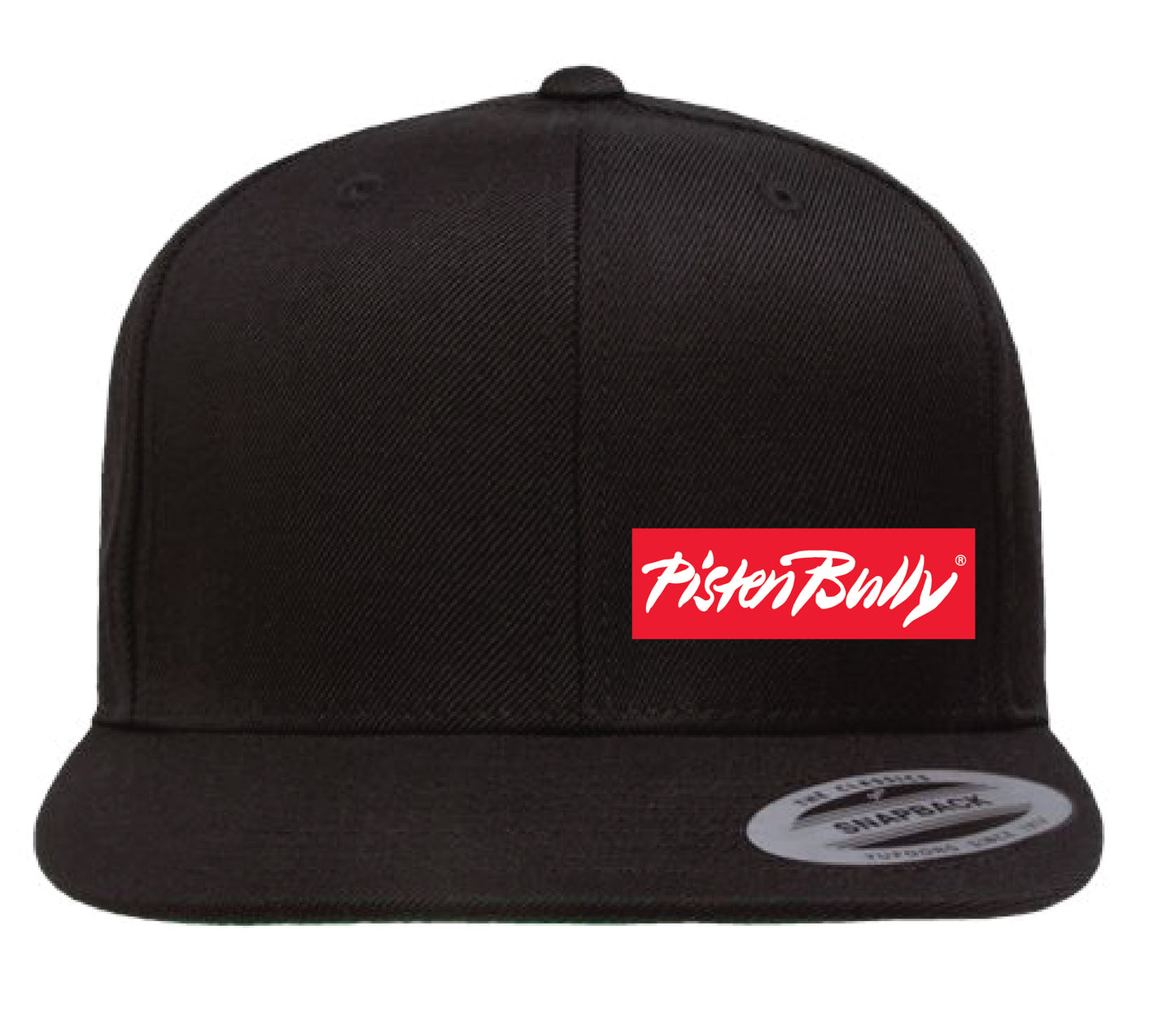 Bold Logo Flat Brim Hat