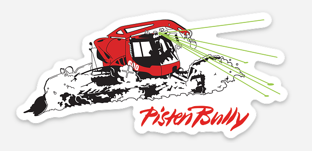 PistenBully Snowsat Winch Sticker