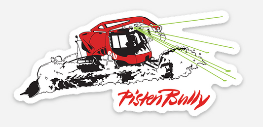 PistenBully Snowsat Winch Sticker