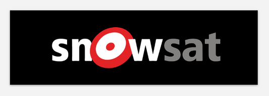 SNOWsat Sticker