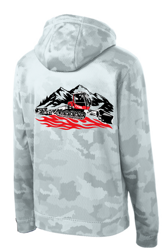 PistenBully Mountain Trail Snow Camo Hoodie